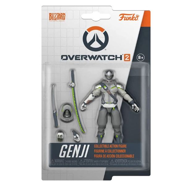 Overwatch 2: 4-Inch Collectible Action Figure - Genji