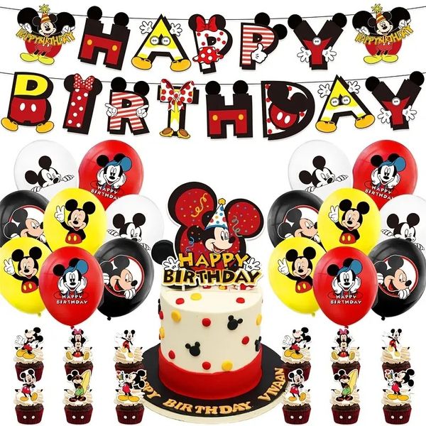 Birthday Party Decoration Banner Balloon Set