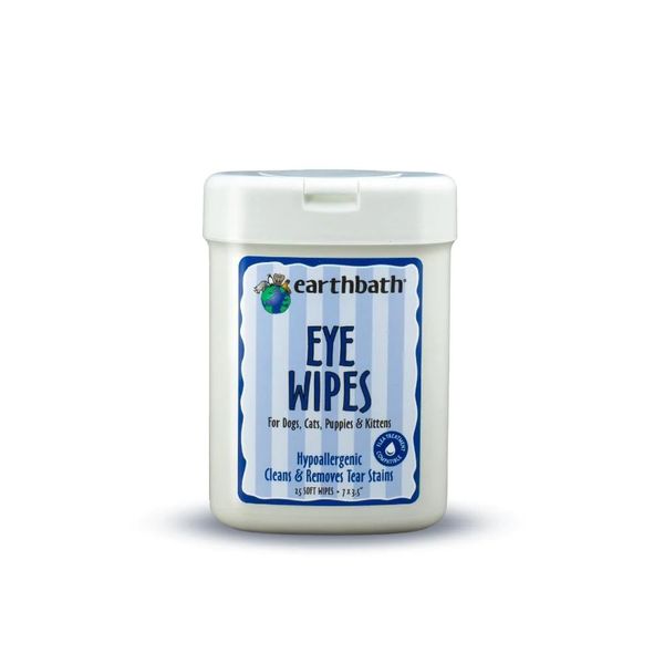 Earthbath Dog Eye Wipes - Fragrance Free