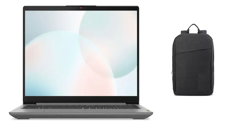 Lenovo IdeaPad Slim 3 Core i5 8GB RAM/4TB SSD Laptop + CS Casual Backpack