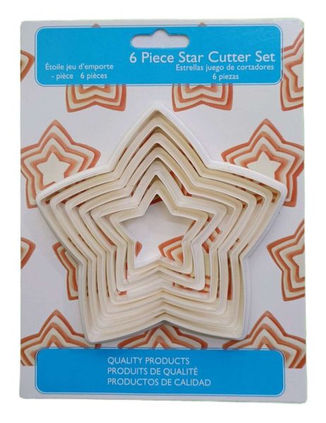 6 Piece Star Cutter Set