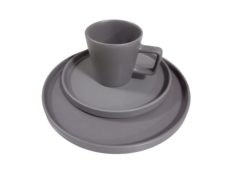 Grey 12 Piece Dinner Set- No 2