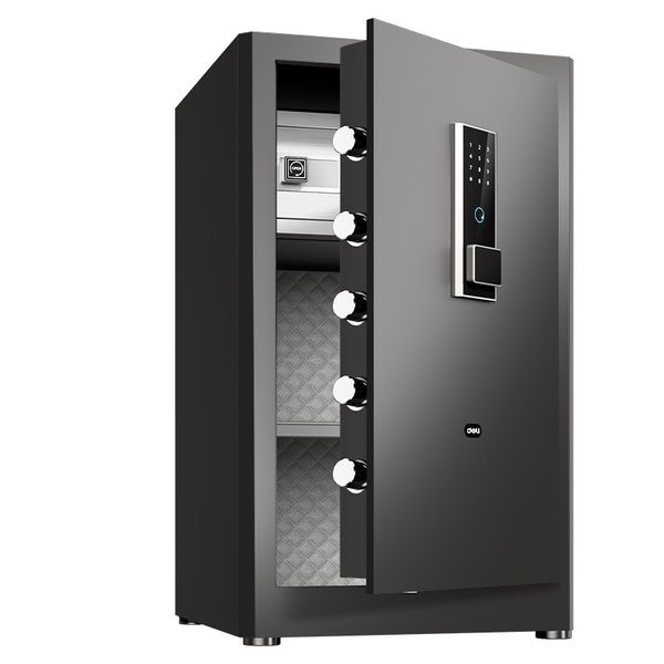 Deli Heavy Duty Carbon Steel Fingerprint &amp; Digital Security Safe 80x48x42CM