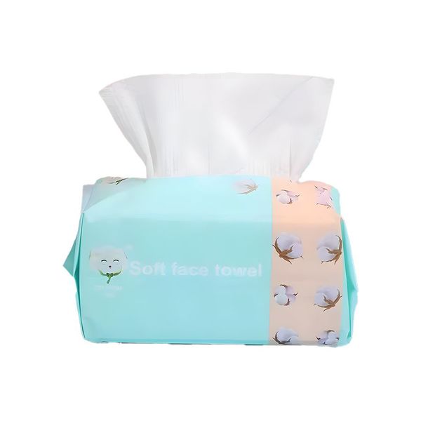 50 Pieces Thick Face Wash/Multipurpose Cotton Wet Towels/Wipes