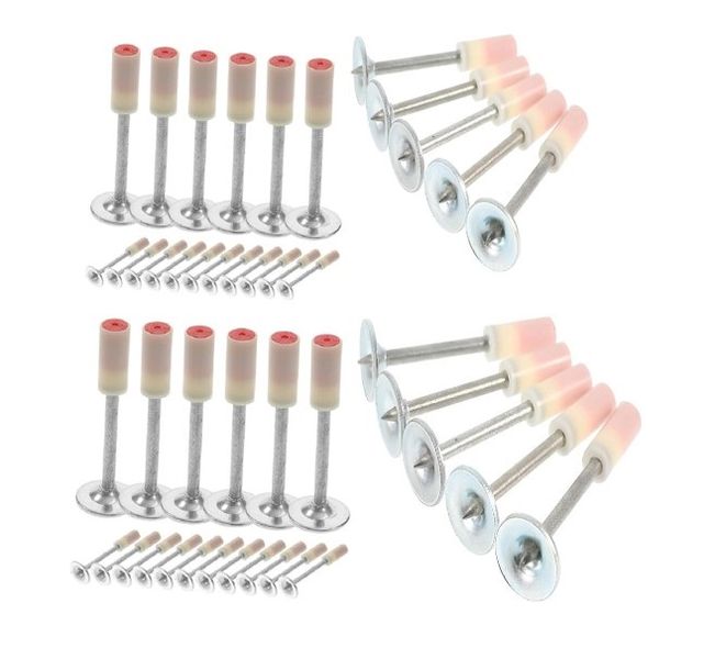 GLS-Round Integrated Steel Nails Pack Of 100pcs