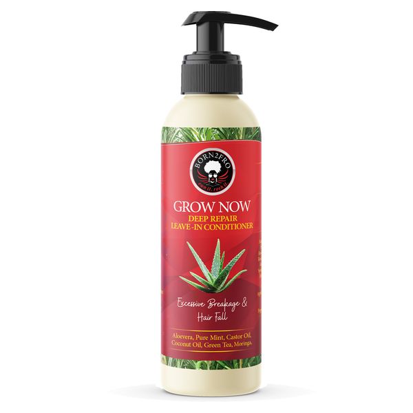 Grow Now Deep Repair leave in conditioner- (250g) Damaged Coils, Curls