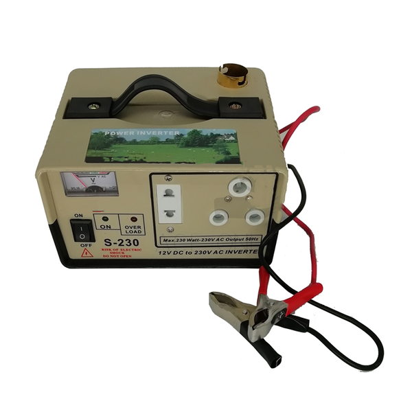 SUN S-230 Solar Powered Inverter Portable Backup Power System