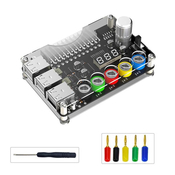 24Pin Atx Power Supply Breakout Board Power Module Adapter Connector