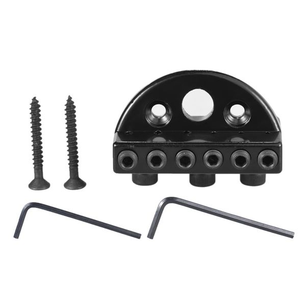 6-String Guitar Strings Lock Nut Headless Electric Set Bridge