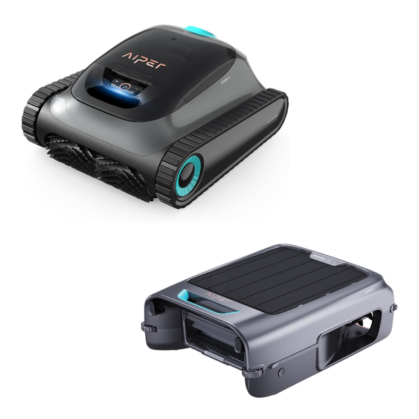 Aiper Scuba S1 and Aiper Surfer S2 Cordless Robotic Bundle Pack