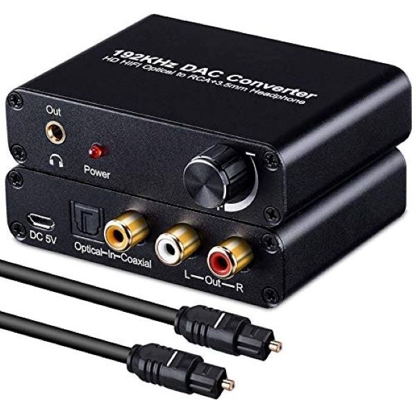 Microware TV-out Cable 192KHZ DAC CONVERTER HD
