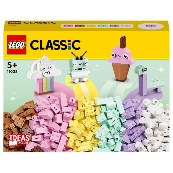 LEGO® Classic Creative Pastel Fun 11028 Building Toy Set (333 Pieces)