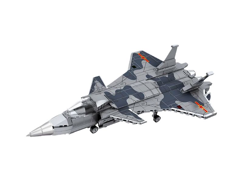 Chizao She Blocks - 2214 Heavy Stealth Fighter 768 Pieces