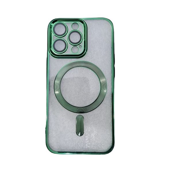 Clear Magsafe Compatible Case With Color For Apple iPhone 13 Pro Max