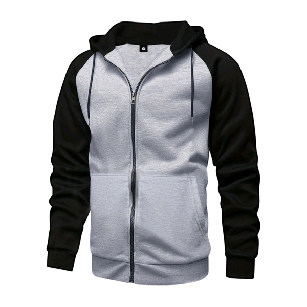 Men's Long Sleeve Jacket - Hoodie