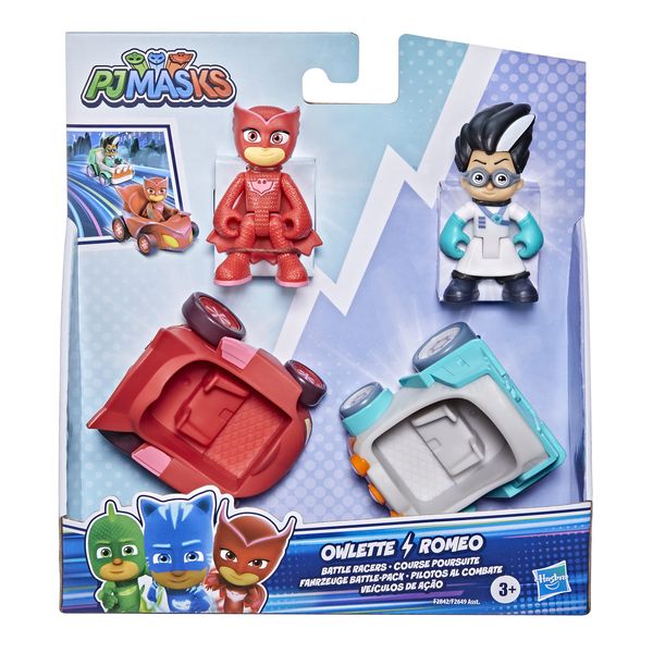 PJ Masks - Hero Vs Villain Battle Racers Owlette Vs Romeo