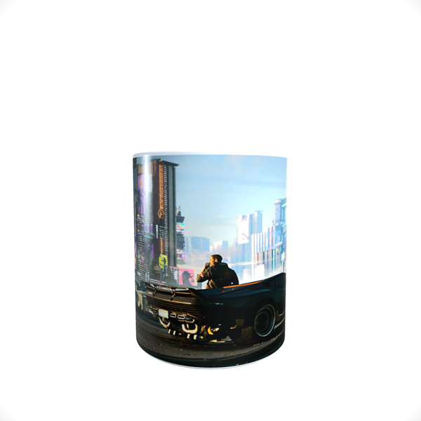 Cyberpunk 2077 - Background - Coffee Mug