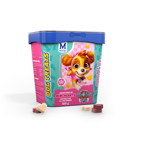 Montego PAW Patrol Assorted Mini Hearts 500g Image