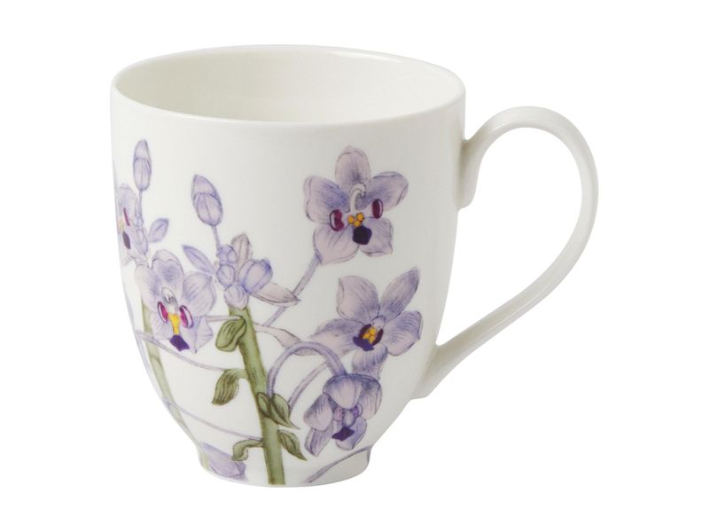 Royal Botanic Gardens Orchids Mug 350ml - Lilac