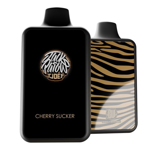 Jack Parow Tjoef 10000 Puffs 50MG Dispo Vapes - Cherry Sucker (Pack of 2)