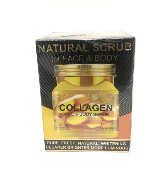 Natural Scrub for Face &amp; Body: Collagen