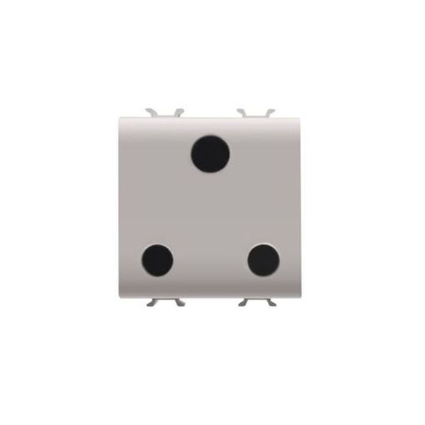 Gewiss - Chorus 2M 2P+E South African 16A 240V Socket Satin Beige