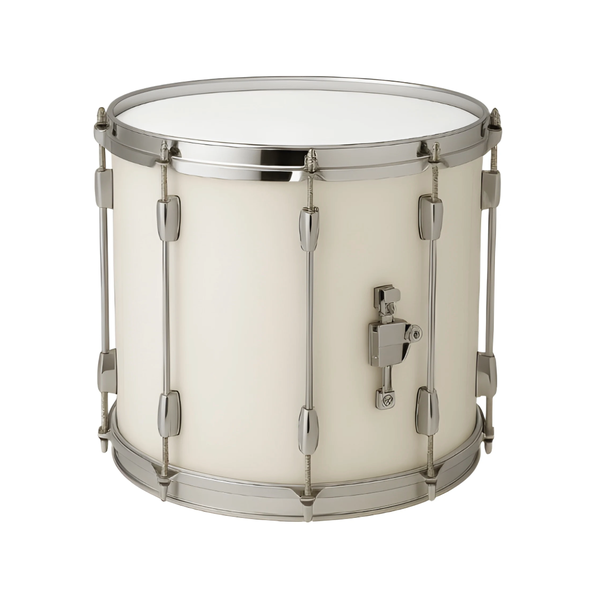 DB Percussion DMB261012DI 26" White Marching Bass Drum