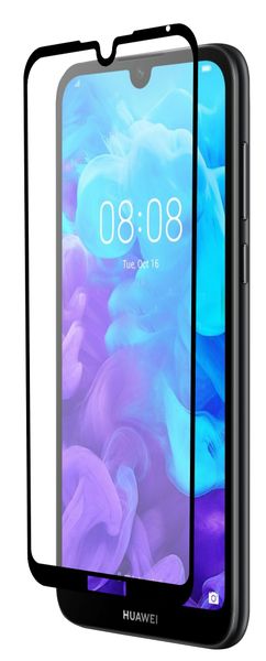 Body Glove Huawei Y5 2019 Full Glue Tempered Screen Guard - Black