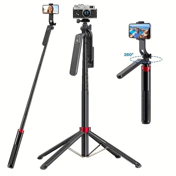 DW Selfie Stick Four Legged Handheld Camera 360 rotatable pan tilt - P185