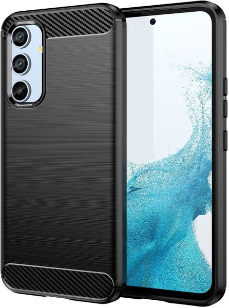 TUFF-LUV Carbon Fibre Case for the Samsung Galaxy A54 - Black