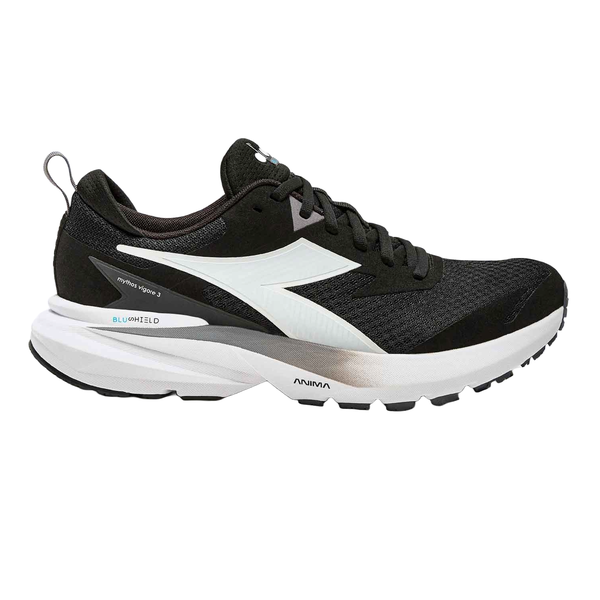 Diadora Mythos Blushield Vigore 3 Running Shoes - Black/White