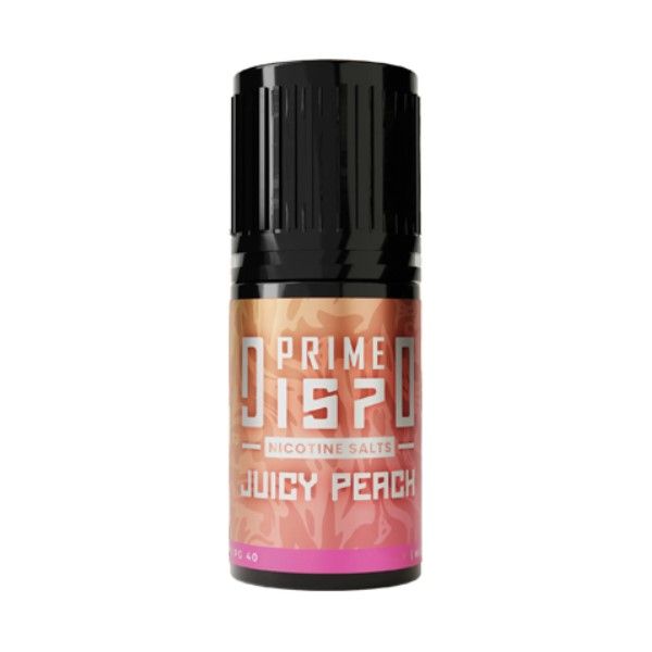 30ml Dispo Prime Salts Vape Juice - Juicy Peach - 35mg