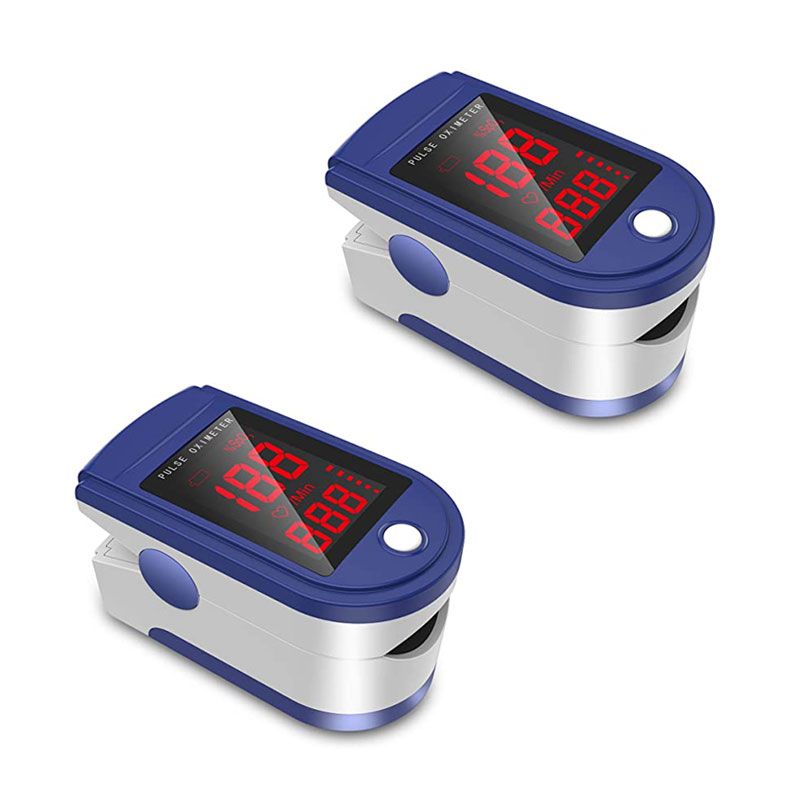 Oximeter Fingertip Oxygen Oxymeter & Pulse Rate Screening Tool 2 Pack Buy Online in South