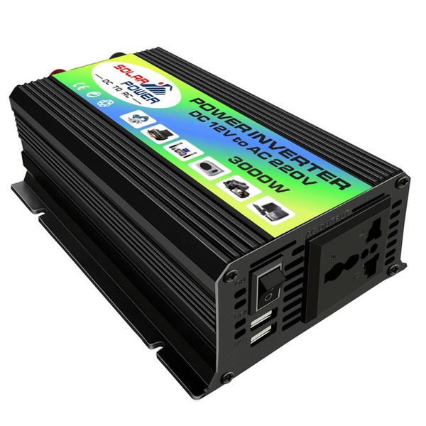 Tang I Generation 12V to 220V Car Power Inverter with Dual USB