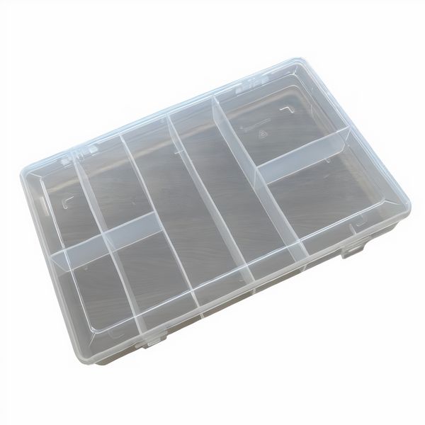 Utility Box - BPA-Free Plastic - Opaque - 27cm x 18cm x 3.8cm (Set of 3)