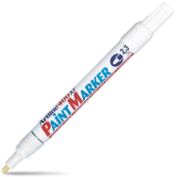 White 400Xf Paint Marker image