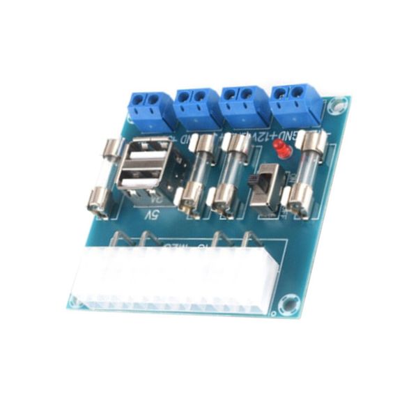 XH-M229 Computer Power Adapter Desktop Lead Module with USB Port