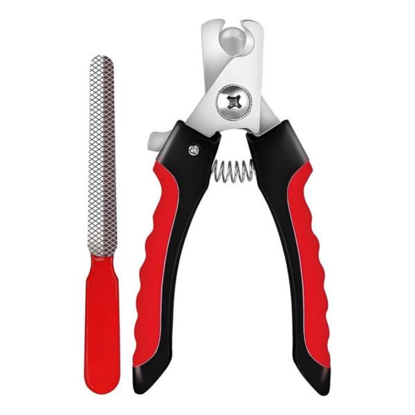 Dog Nail Clippers with File Safe Cut Professional Grooming