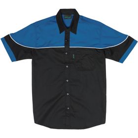 Javlin - Men's Two Tone Pit Shirt - Royal Blue & Black | Shop Today ...