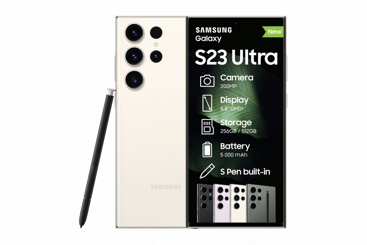 Samsung Galaxy S23 Ultra 256GB 5G Dual Sim - Cream