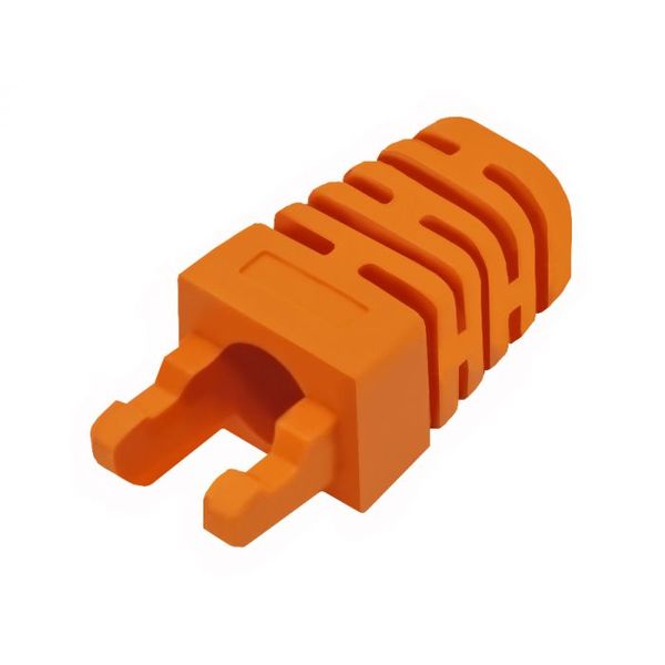 Bulk Pack X 150 Linkbasic Rj45 Orange Crimp Boot image