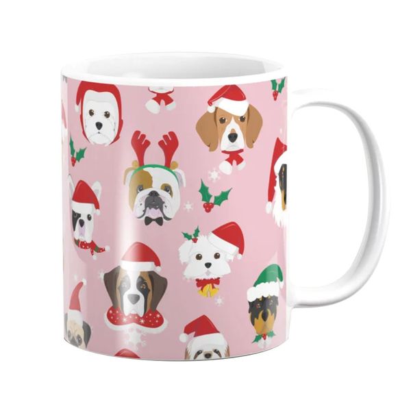 Pappa Joe - Mug Set - Christmas Dog Pattern