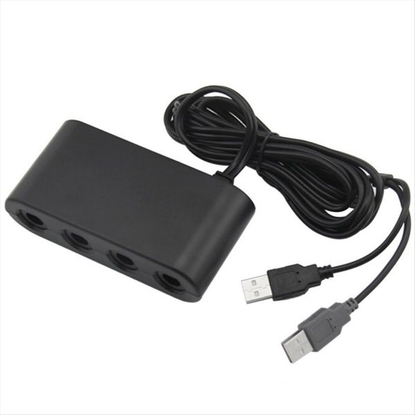 3 in 1 Controller Adapter for Gamecubes Controller 4 Port Adapter