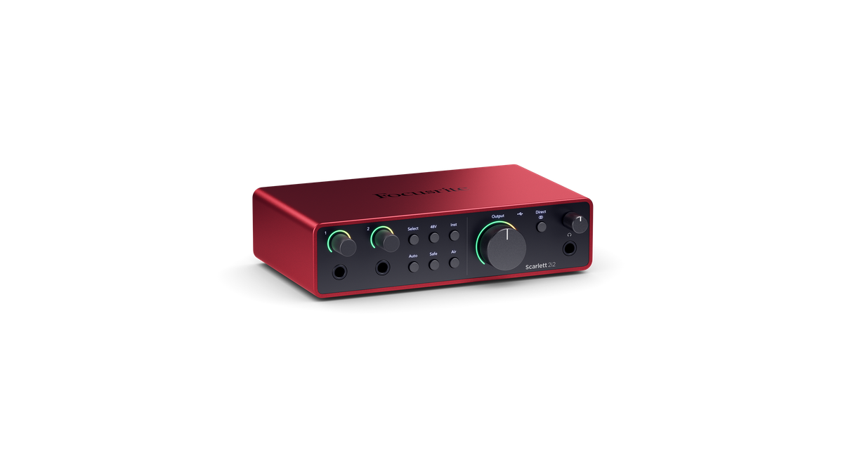 Focusrite Scarlett 2i2 4th Generation Audio Interface | Shop Today