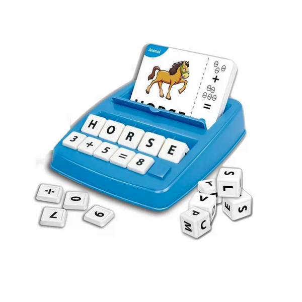 Fun English &amp; Maths Early Learning Toys- Board Game Matching Letter Toys