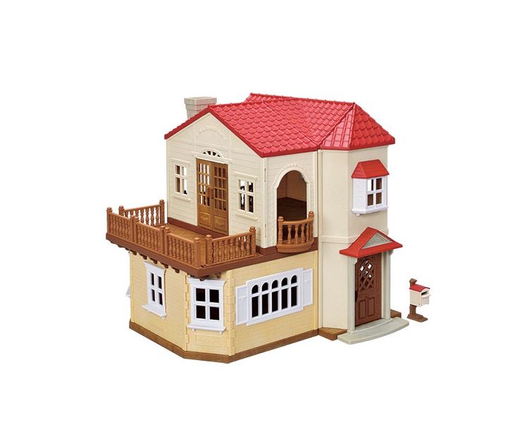 Sylvanian Families Red Roof Country Home New Version (With Attic)