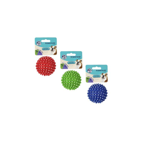 Pet Mall - Spiked Vinyl Dog Toy 6.5cm
