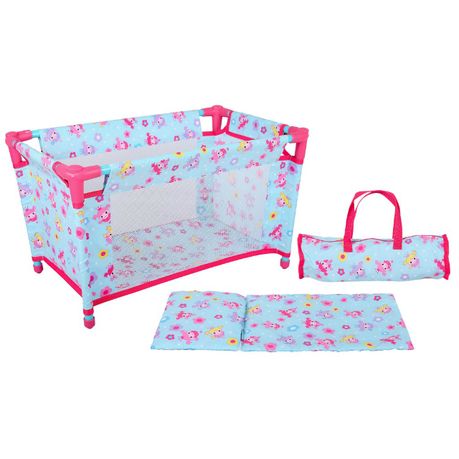 Baby doll travel hot sale cot