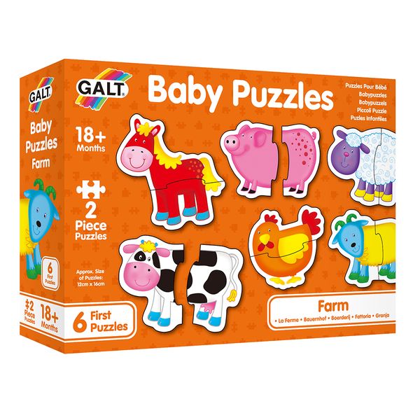 Galt Toys Baby Farm Puzzle