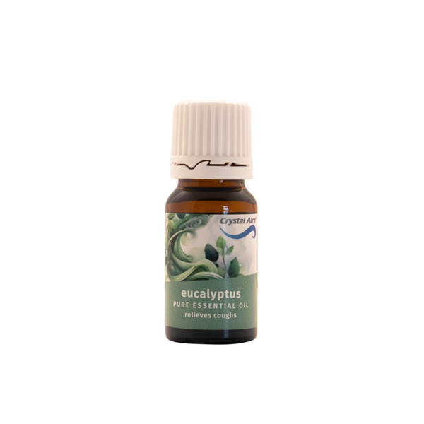 Crystal Aire Eucalyptus Essential Oil - Relieves Coughs &amp; Breathing